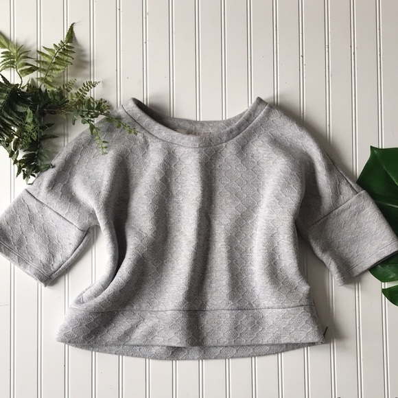 LOFT Tops - Loft cropped top grey